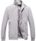 KUDORO Blouson Homme Léger pour Printemps Été Zippée Veste d'Extérieur Casual Bomber de Couleur Uni Veste Coupe-Vent à Col Montant Jacket Homme de l'Aviateur Thin Classique Décontracté(Gris,3XL)