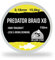 Major Fish Predator Braid 8-Fach geflochtene Angelschnur Lemon Yellow 150 Meter 0.18 mm - 15 kg