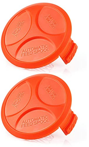Lot de 2 couvercles de bobine de fil pour débroussailleuse à gazon Black + Decker GH400 GLC120 ST5528