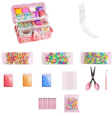 Gcroet Nano Tape Blubbles Kit, Nano -Klebebandblasen Kit DIY Nano Bubble Tape Toy Kit doppelseitig Super Elastic Plastic Bubble Bubble Ballon für Party Geschenke Geschenke 31pcs