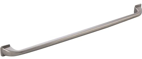 GRIMME Griff Mansel LA 320mm - Möbelgriff Breite 355mm - eleganter Bügelgriff, Aluminium Edelstahl Effekt dunkel