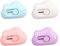 XNHIU 4 Pieces Shrink Letter Openers Mini Portable Paper Cutter Cute Cloud Shape Box Letter Openers for Letter Small Box Opening Paper Cutting DIY Crafts(Color1)