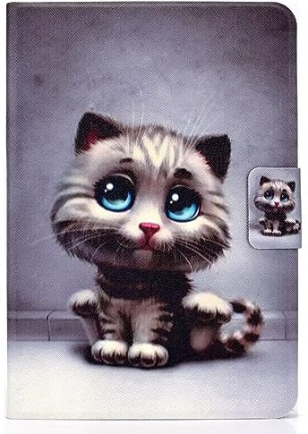 Compatibile con/sostituzione per Tablet PC Samsung Galaxy Tab E Lite 7 pollici SM-T110 SM-T111 custodia a portafoglio in pelle PU con supporto XXDY4 (3)