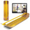 GIBBON Giboard-Set - Zen Yellow | Innovatives Balance Board | Gleichgewichtstrainer | Interaktives Training mit App | Für zu Hause & unterwegs | Ideal für Tricks & Workouts | Inkl. Slackline