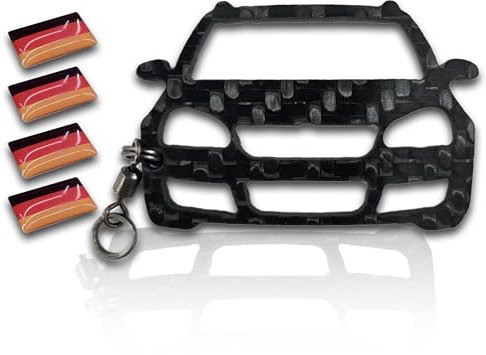 FORTILLO Handgemachte Schlüsselanhänger kompatibel mit Golf R32 (2003+)