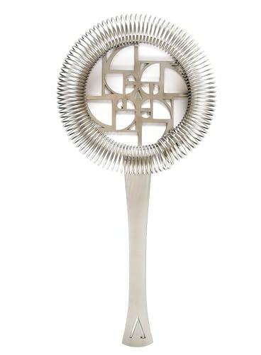 Kidia, Strainer Colino Hawthorne per Cocktail in Acciaio Inox 304 con Zainetto da Barman