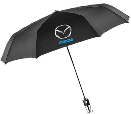 GDFEH Auto Parapluie Pliant pour Mazda MX-5 2015-2023, Ouverture et Fermeture Automatique Parapluie de Voyage Anti-Tempête Coupe-Vent Compact et Solide Parapluie Voiture Accessoires,C