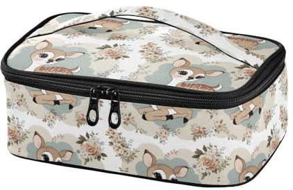 Mnsruu Bonita lonchera vintage para mujeres y hombres, lonchera aislada portátil para escuela, oficina, picnic, viajes