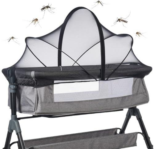 Cymwer Baby-Moskitonetz-Zelt, atmungsaktiv, faltbar, for Kinderbett, Stubenwagen, Moskitonetz, Abdeckung for Reisebett/Laufstall