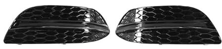 HBIS Nebelscheinwerfer Kompatibel Mit Mercedes Für Benz C-Klasse W205 2014–2019 2058851523 Auto-Frontstoßstangengrill, Nebelscheinwerfer-Abdeckung, Blenden, Nebelscheinwerfer-Grill, 2058851623
