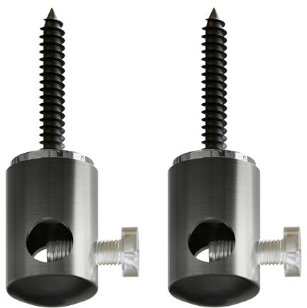 LEDSone Ceiling Swag Hooks 2 Pcs Metal Chandelier Hooks for Hanging Spider Pendant Light, Fabric Wire Cable Fixture with Screws & Pins, Modern Ceiling Light Fixture