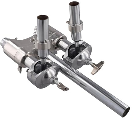 Jgzzmxuq Drum Mount Clamp Holder Rack Drum Holder Bracket Support for Drummer Drum Percussion Instrument Replacement Accessory