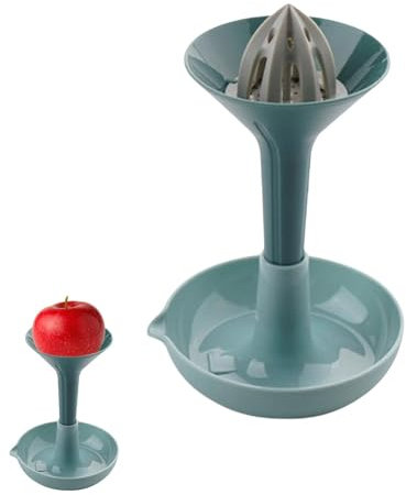 Manual Juicer, Kitchen Rotary Orange Hand Press, Multifunctional Rotation Press Reamer, Hand Press Fruit Juicer for Citrus, Lemon, Lime, Pomegranate, Usage for Fresh Juices