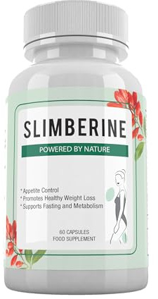 Slimberine Powered by Nature - Natural Ingredients 60 Capsules