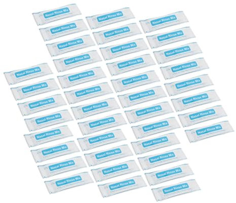 SHERCHPRY 80stücke Nasenspülsalz Beutel Schnellwirkend Salzlösung Für Nasendusche Nasenhöhle Schutz Tägliche Reinigung Pflege Für Büro Reise Alltag