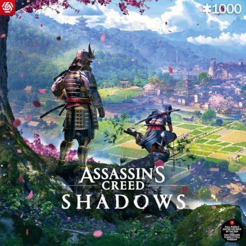 Good Loot | Assassin's Creed: Shadows Vista of Japan Puzzle | Puzzle, Offizielles Assassin's Creed Artwork, 1000 Teile, Offiziell Lizenziertes, 68 X 48 cm | 1+ Spieler