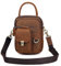 Goldfieber - XL Hüfttasche Umhängetasche Handtasche [ 7 verschließbare Fächer ] Multifunktional Sling Bag Herren