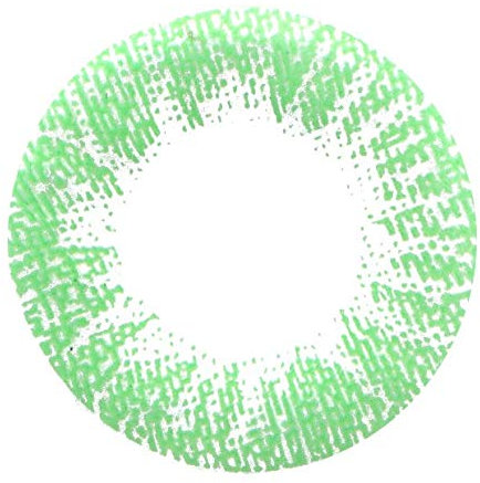 Matlens – EOS Farbige Kontaktlinsen ohne Stärke grün green J-101 2 Linsen 1 Kontaktlinsenbehälter 1 Pflegemittel 50ml