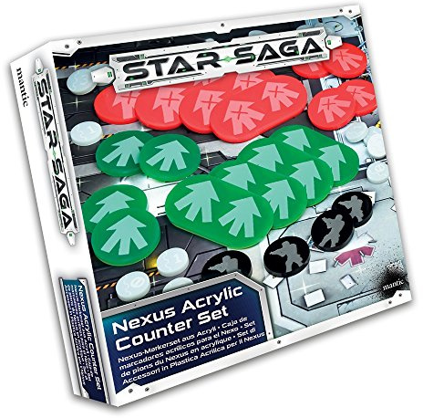 Mantic Games Star Saga Nexus Acrylic Counter Set