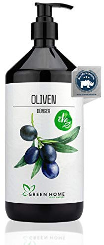 GREEN HOME LOVE NATURE® 1L abono para olivo, abono ecológico de huerto con alto contenido en nutrientes - abono más sostenible, abono para olivo fácil de dosificar