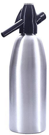 BoBoHome Soda Siphon 1.0L Hausgemachte Soda Dispenser Aluminium Soda Wasser Maschine Soda Maker-Silve