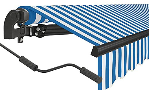 empasa manuelle Gelenkarmmarkise Markise 'Start' Sonnenmarkise Sonnenschutz Alu/Polyester komplett vormontiert, in verschiedenen Größen und Farben
