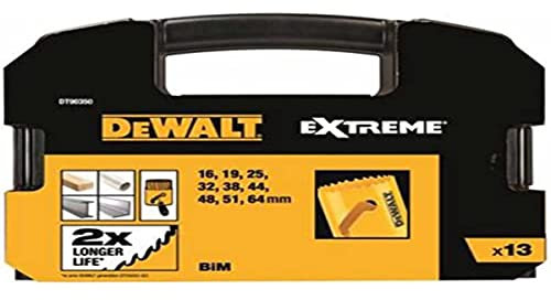 DeWalt - Juego de 13 piezas Coronas Bi-metal para uso general