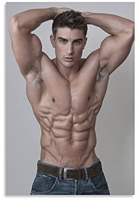 Ryan Terry International Herren Poster Physik Athlet (3) Deko Poster für Zuhause W