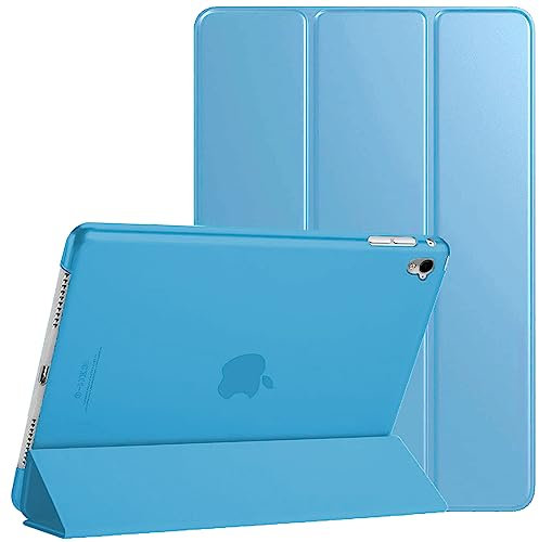 For Apple iPad 9th / 8th / 7th Generation Case Cover (2021/2020/2019) (10.2 Inch) Smart Magnetic Ultra Slim Stand Cover Auto Wake/Sleep For iPad 9 / iPad 8 / iPad 7 (Aqua)