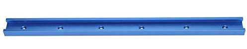 T-nut Schiene 1M Blau, Aluminiumlegierung 1000mm Gehrungsschiene und Gehrungsstange Schieber Tischsäge Gehrungslehre Stange Holzbearbeitungswerkzeuge