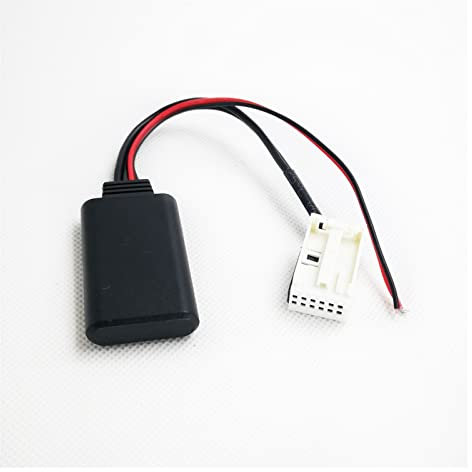 AANAN Bluetooth 5.0-Modul-Adapter, MP3-Freisprecheinrichtung, kompatibel mit RCD210 RCD300 RCD310 RNS300 RNS310 MFD2 12-polig (Color : Only Bluetooth)