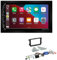 ESX VMX700DAB 2-DIN Autoradio kompatibel mit Wireless Apple CarPlay Android Auto Bluetooth DAB+ passend für Volkswagen VW Caddy ab 2003 schwarz inkl Canbus + LFB