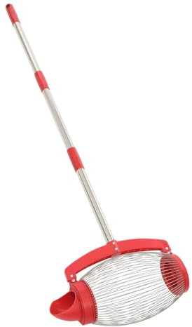 EUAIIPull Nusssammler Walnuss Sammler Rollsammler, Nuss-Sammler mit Seitlicher Öffnung, Einstellbare Länge, für Nüsse, Kastanien, Walnüsse, Golfbälle