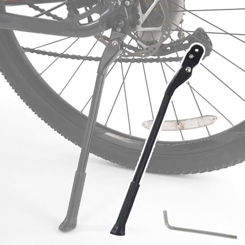 WJDMB Fahrradständer für Cannondale Moterra Neo Moterra SL Optimo Prophet Quick Quick CX, Einstellbarer Seitenständer Fahrrad rutschfest Parkständer, Stützbeine Seitenständer Fußstütze,E