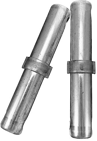 SEWACC 2Pcs Scaffolding Coupling Pin Durable Scaffolding Connectors Heavy Duty Scaffold Joint Pins for Safe Use Galvanized Surface for Outdoor Durability Compatible