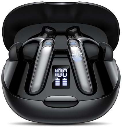 AI Language Translation Earbuds, 48H Real-Time Bluetooth 5.3 Translator Earbuds, Support 164 Languages with AI App, 3-in-1 Ear Buds with ENC Mic, 5 Translation Modes Earphones Travel/Business/Learning