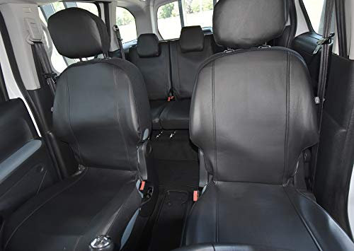 Z4L Sitzbezüge VIP Passgenau geeignet für BERLINGO II 2008-2019, Partner 2008-2019 EIN Set