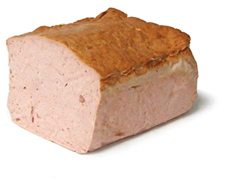 GUSTOS - Polpettone Leberkäse Gustos, 1,6-1,8 KG, vielseitig und lecker, aus fein gehacktem Schweine- und Rindfleisch hergestellt und ist delikat gewürzt