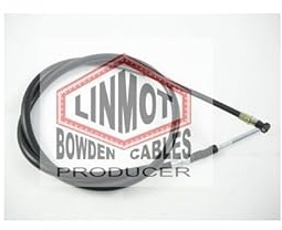 Linmot HHVIT - Cavo Freno Posteriore per Honda SA 50 Vision, Colore: Nero