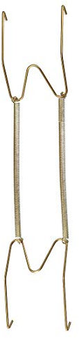 sourcing map Plate Hanger, 10 W Type Zinc Plated Invisible Wall Decorative Hooks