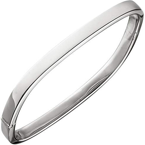JOBO Damen Armreif Armband eckig 925 Sterling Silber Silberarmband