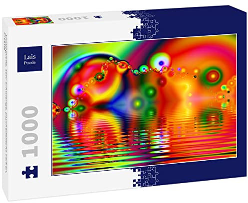 Lais Puzzle Unmögliche, sehr schwierige, psychedelische Farben, Fraktal 1000 Teile