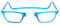 NEW VISION Lesebrille mit Magnetverschluss, Lesebrillen, Bequem Magnetverschluss Vorne, Reading Glasses NV2904, Lesehilfe für Damen Herren(Blau, 3.5)