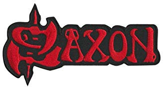 Saxon Heavy Metal Band_1 Aufnäher Besticktes Patch zum Aufbügeln Applique