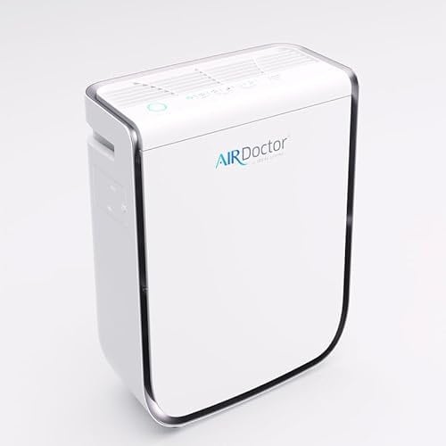 AIRDOCTOR AD2000 - Purificador de aire para habitaciones pequeñas y medianas y dormitorios pequeños. Filtración de 3 etapas con prefiltro, UltraHEPA, carbono/COV (AirDoctor 2000)