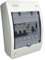 RoadEu - Centralino e quadri di distribuzione da parete 230V, Interruttore Differenziale 40A 2P tipo A/AC, interruttori magnetotermici LS 2x B16A, B10A. Scatola portafusibili - Quadro di Distribuzione