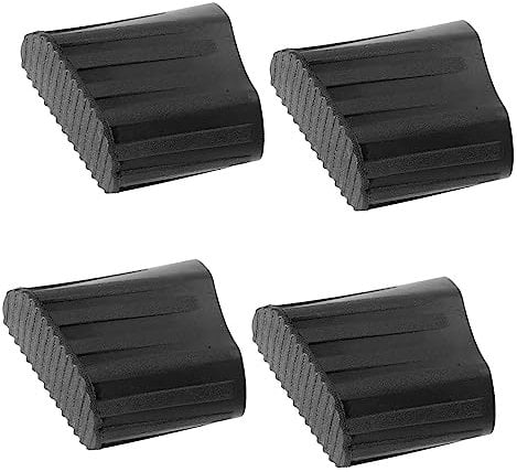 OSALADI 4pcs Floor Mat Ladder Feet Rubber Covers Resistant Ladder Tape Measure Holder Ladder Rubber End Caps Bunk Bed Ladder Pads Rv Ladder Foot Pad Ladder Safety Cover Folding Ladder