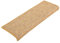 vidaXL Stufenmatten 15Stk., Treppenmatten mit Selbstklebebänder, Treppenteppich Selbstklebend rutschfest, Treppenstufenmatte Treppenschutz, Orange 65x21x4cm