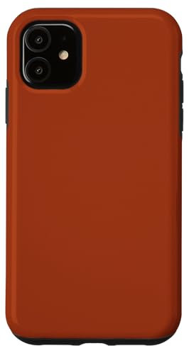 Dark Orange Case for iPhone 11