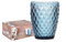 Lot de 6 verres en verre - Eau - Boissons - Whiskey - 270 cl - Bleu